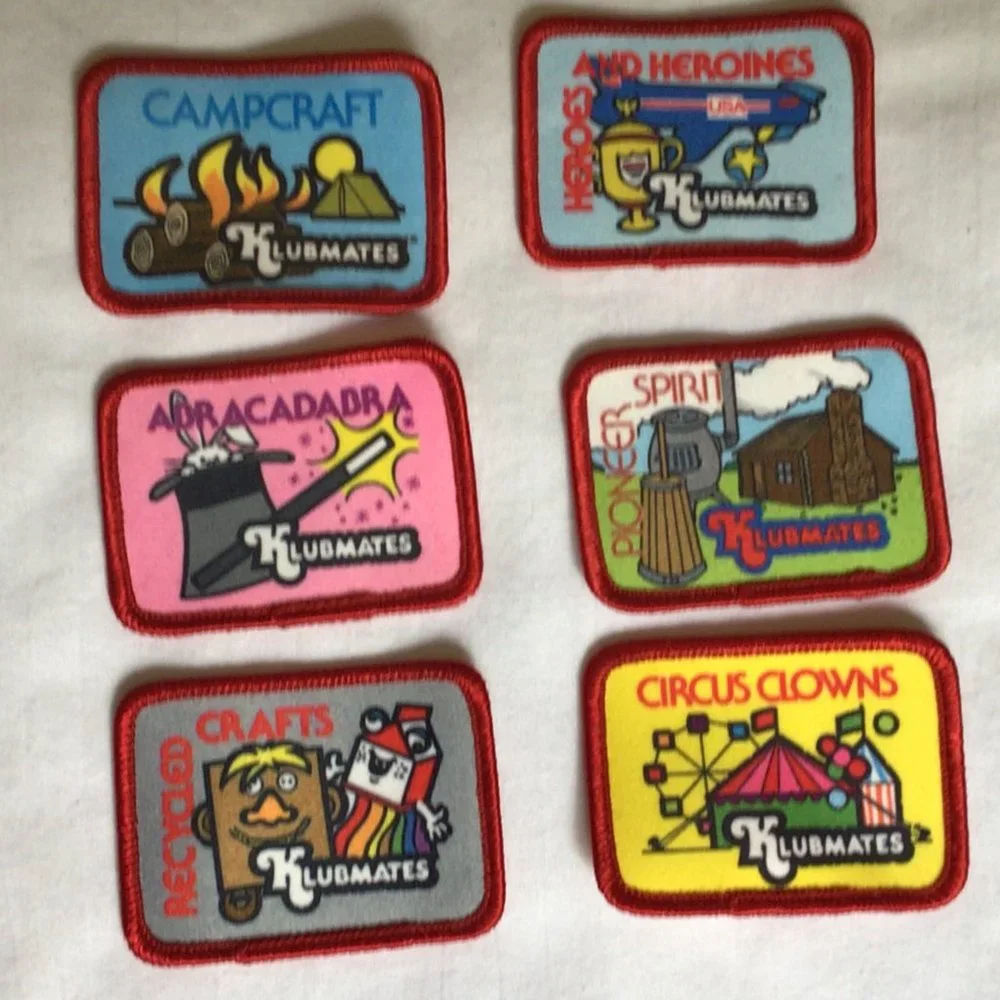 Klubmates Kid's Activities Patches